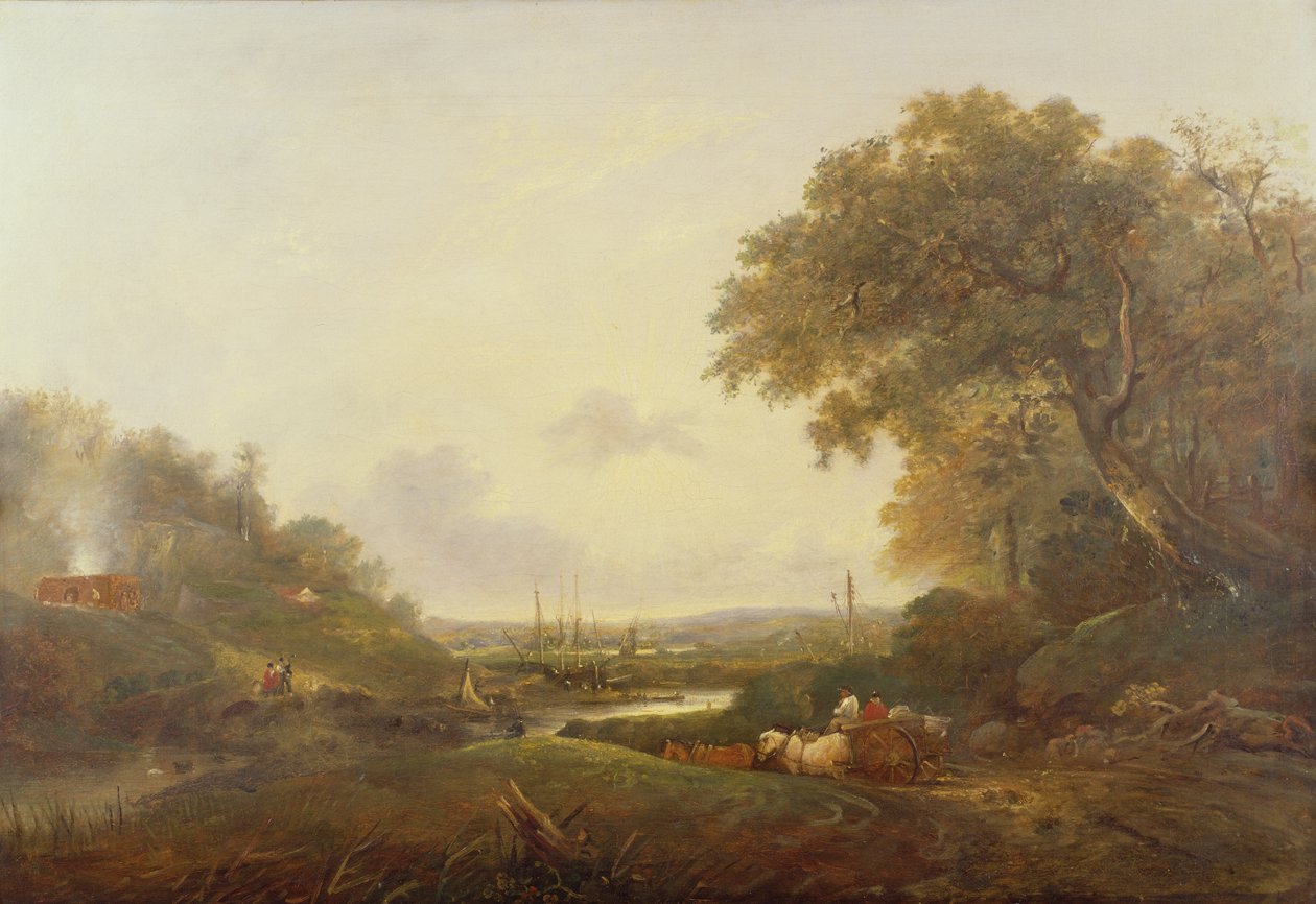 Cave di calce, Akenham da George Frost