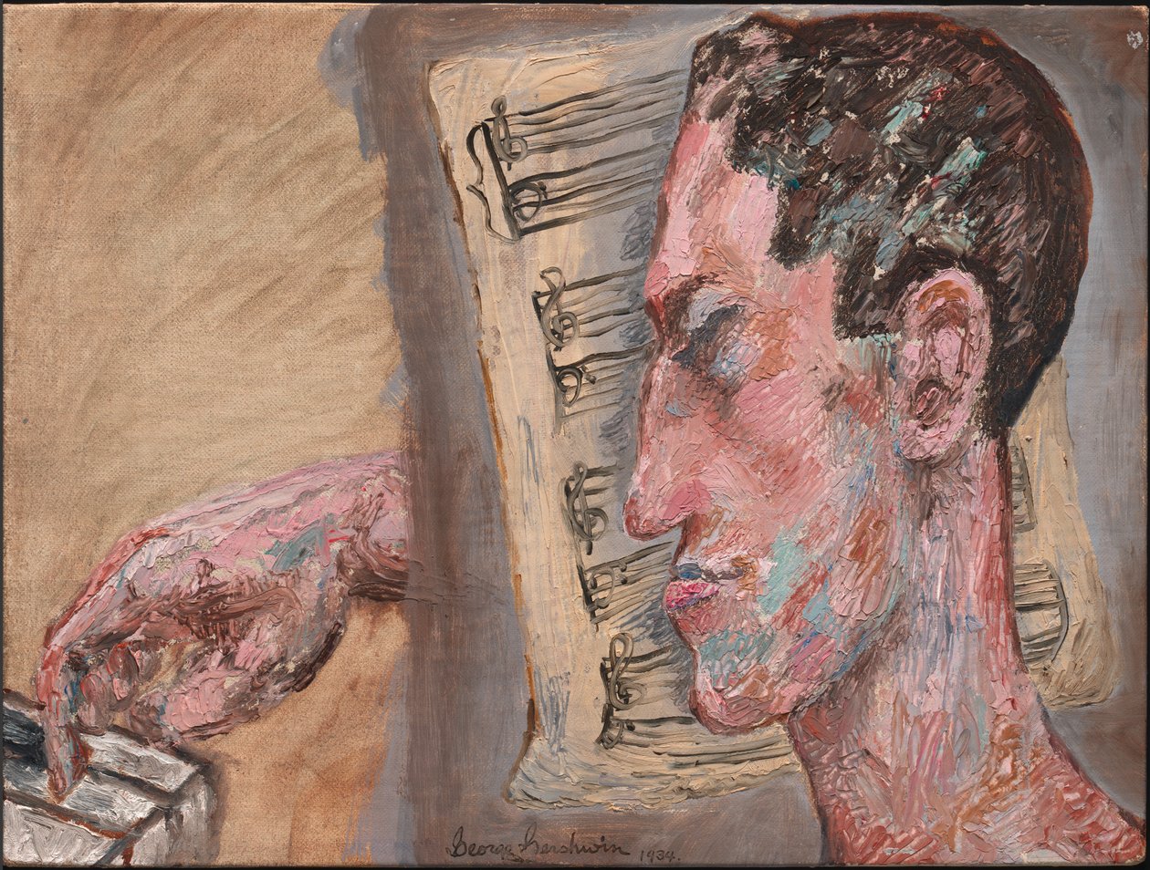 George Gershwin Autoritratto, 1934 da George Gershwin