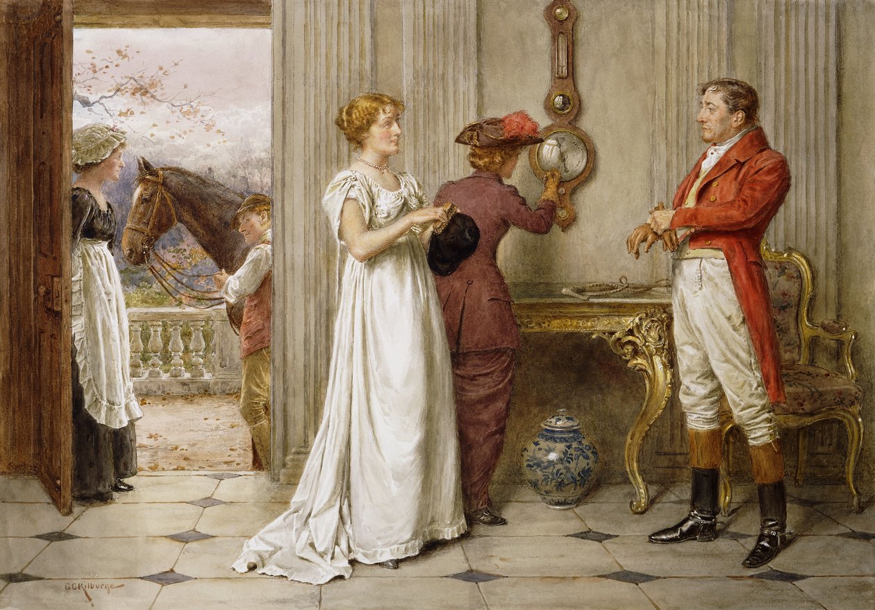 Un vento da sud e un cielo nuvoloso da George Goodwin Kilburne