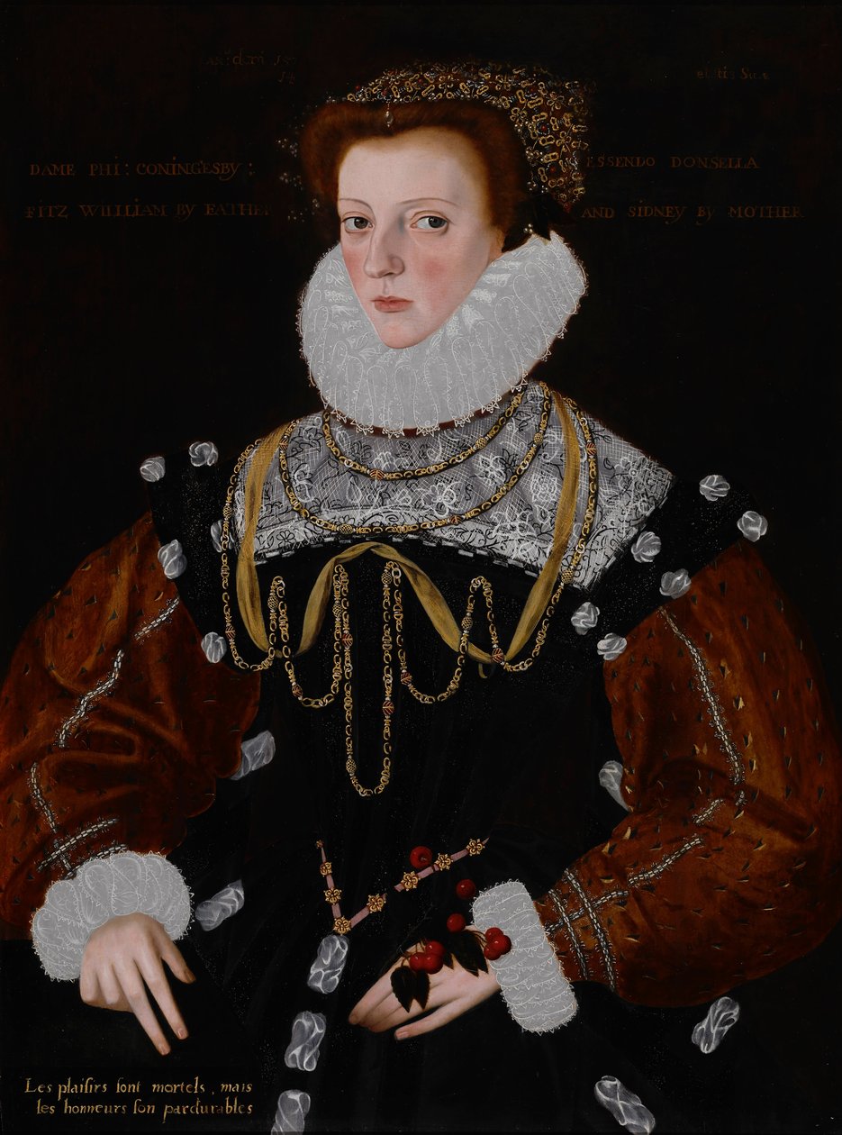 Lady Philippa Coningsby da George Gower