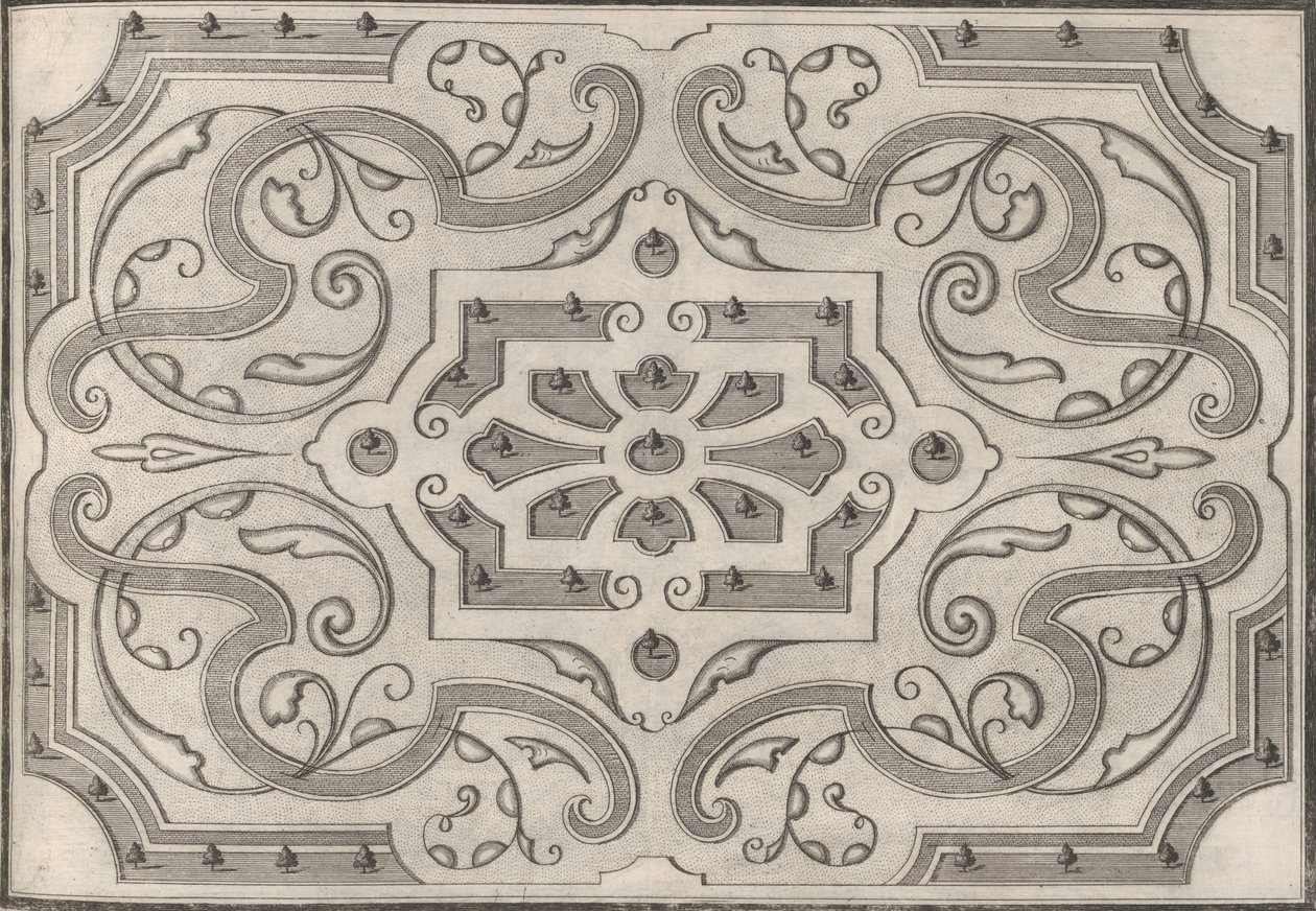 Giardini Parterres, 1697-1705 da George Hätzl