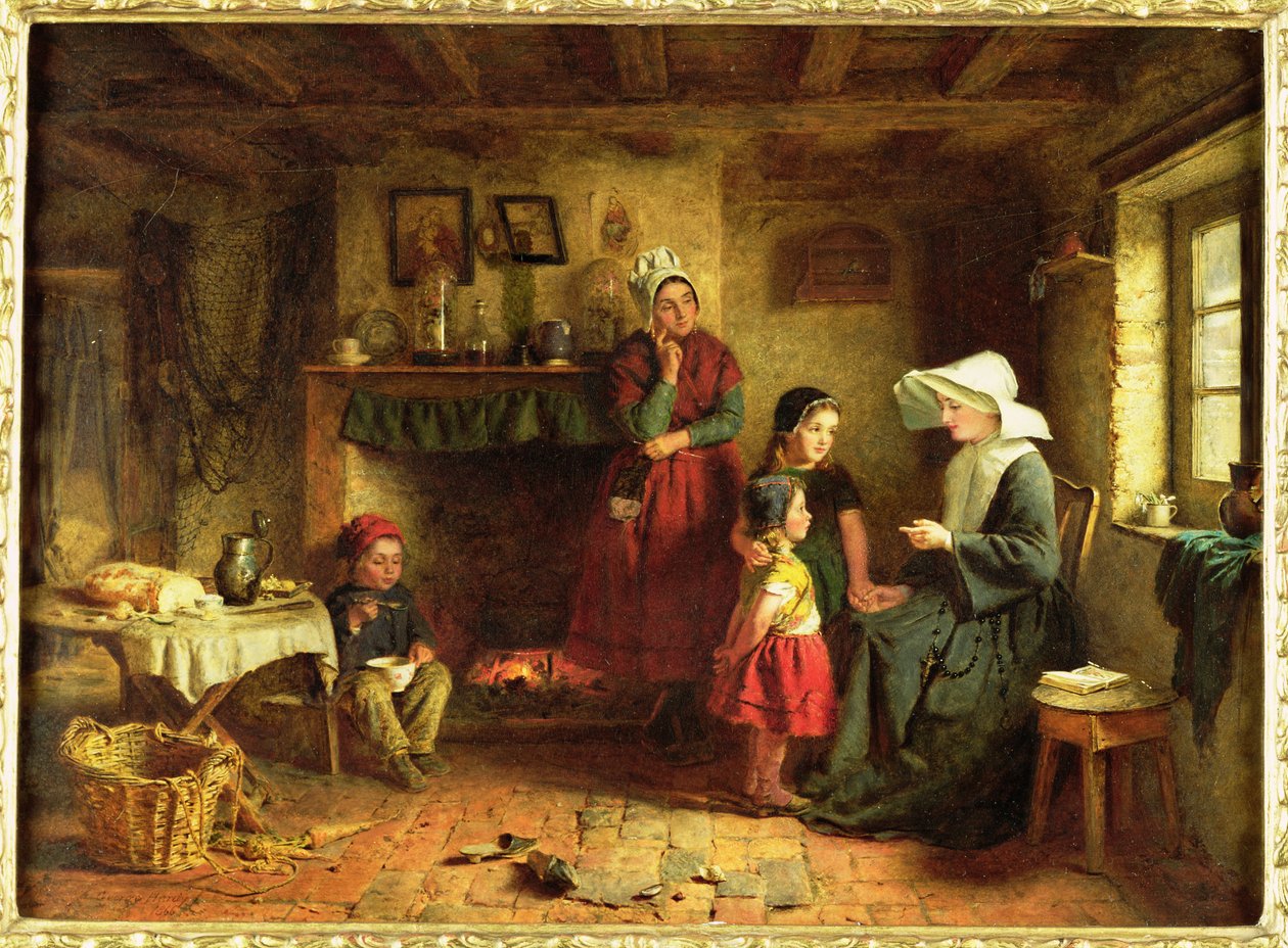 La Sorella della Carità, 1866 da George Hardy