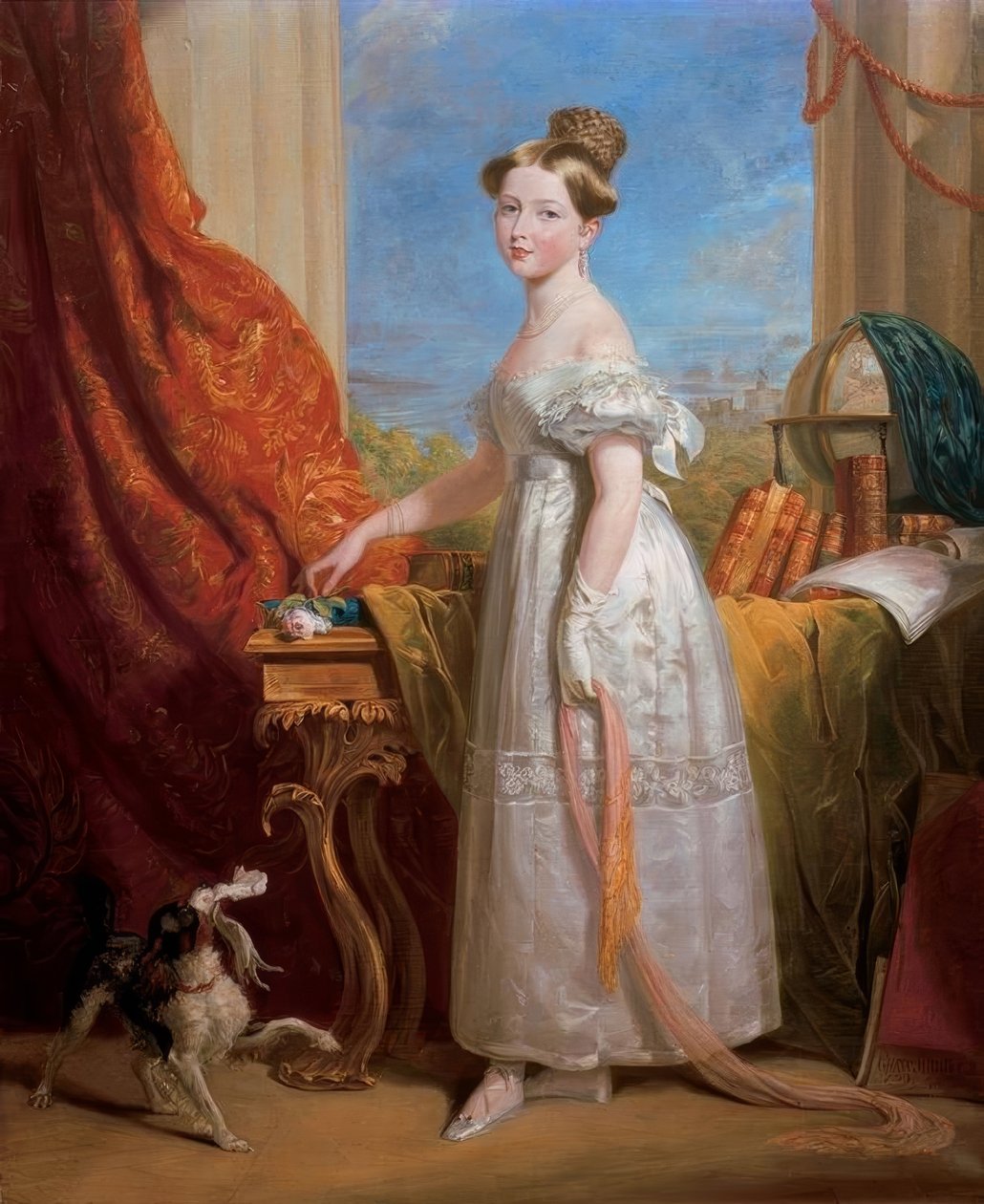 Ritratto della principessa Victoria da George Hayter
