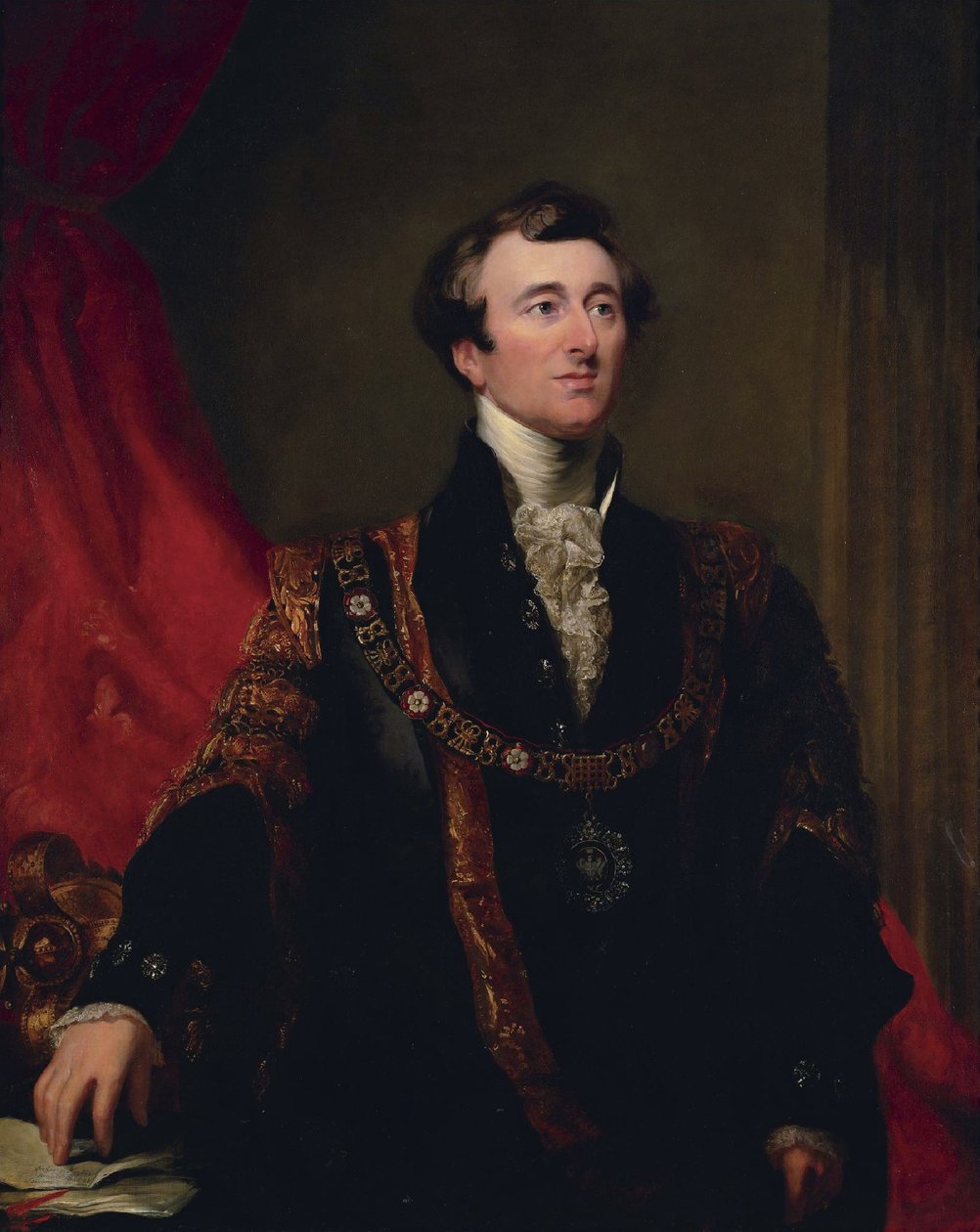 John Jonson, sindaco di Londra nel 1845 di George Hayter da George Hayter