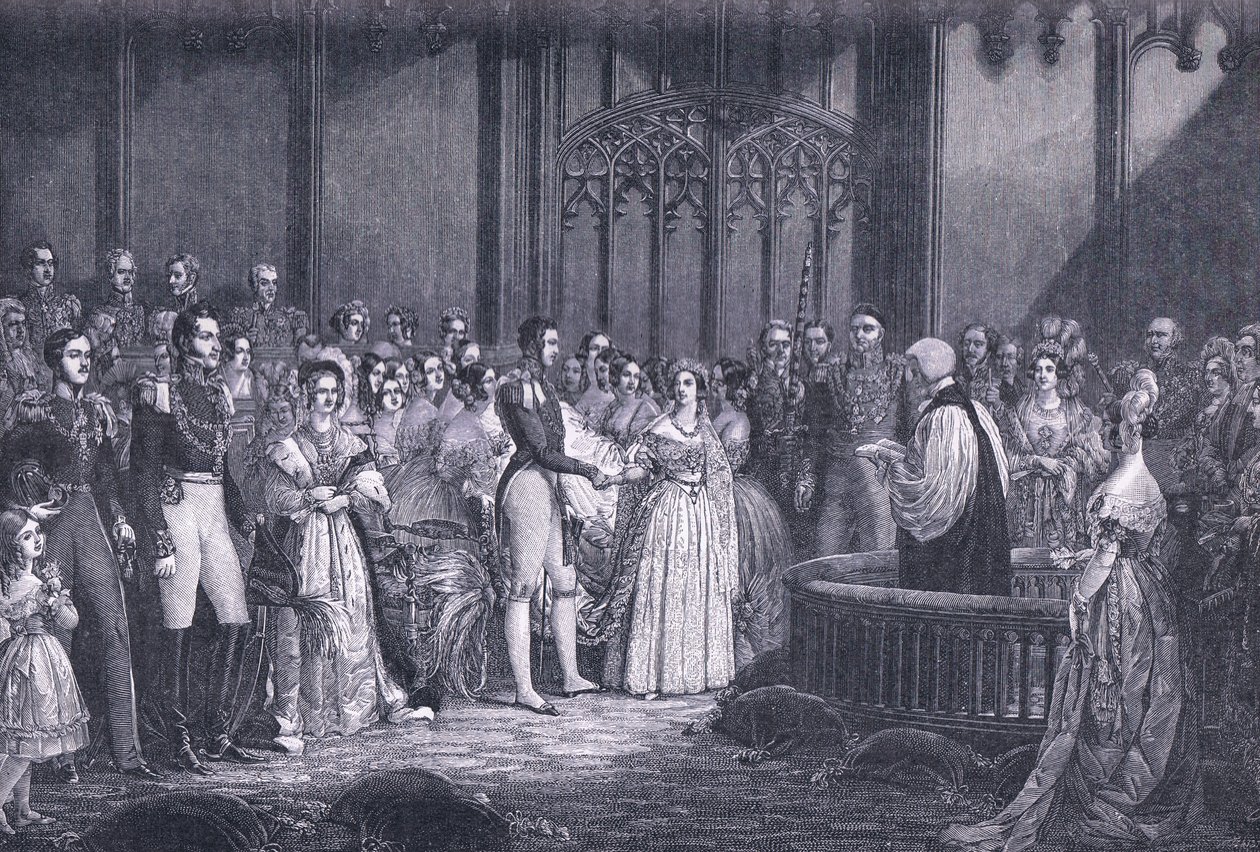 Matrimonio della Regina Vittoria, 1840 da George Hayter