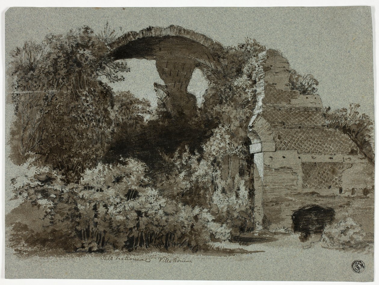 Sale Pretroriane, Villa Adriana da George Hayter