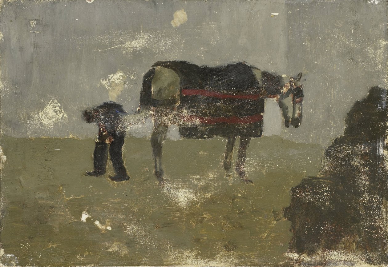 Fabbro con grigio da George Hendrik Breitner