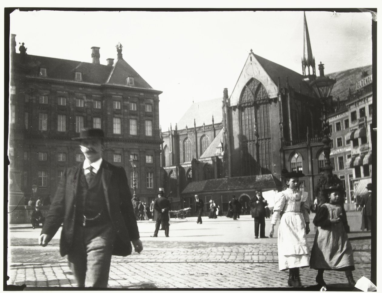 Veduta della Piazza Dam ad Amsterdam da George Hendrik Breitner