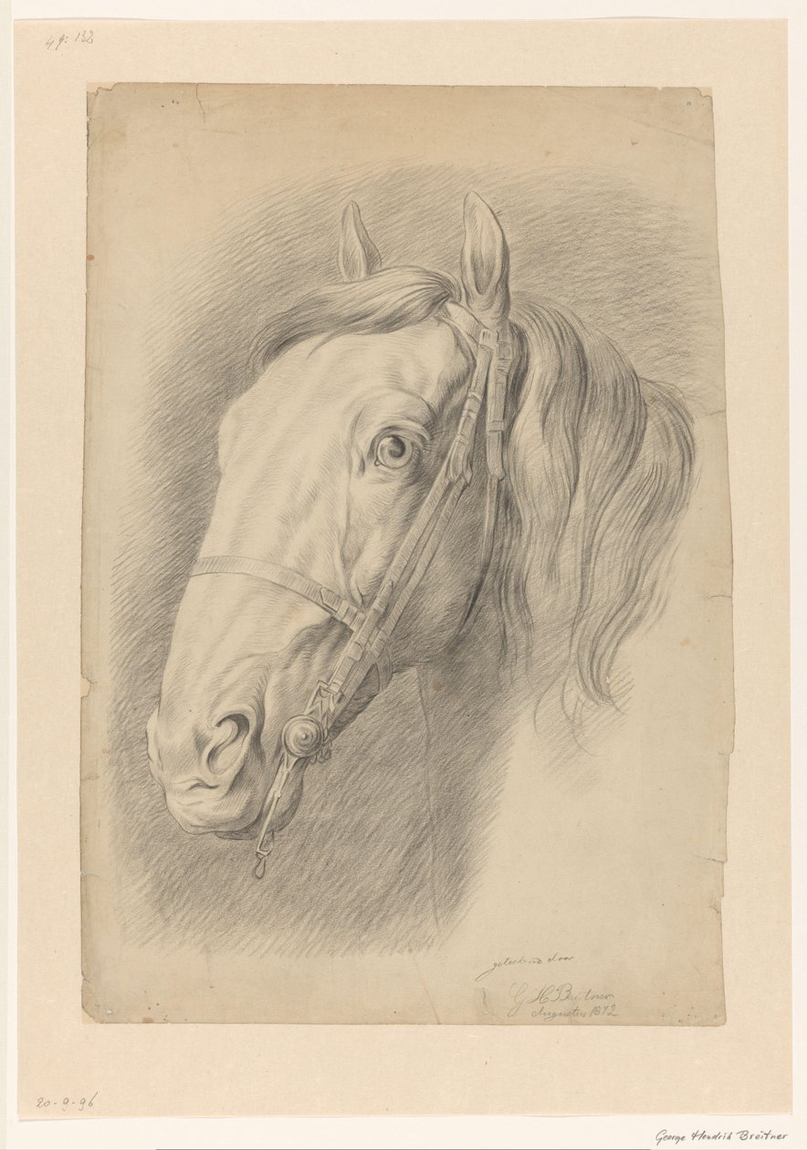 Testa di cavallo da George Hendrik Breitner