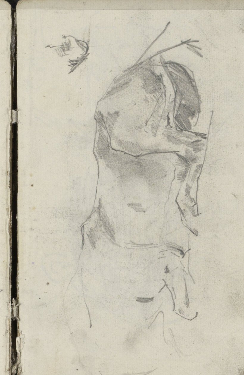 Cavallo sdraiato da George Hendrik Breitner