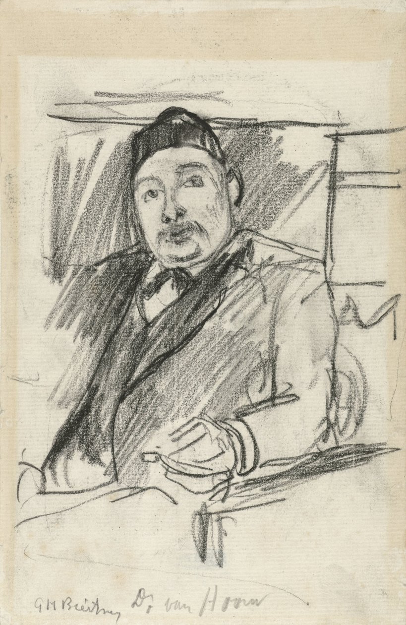 Ritratto del dott. van Hoorn da George Hendrik Breitner