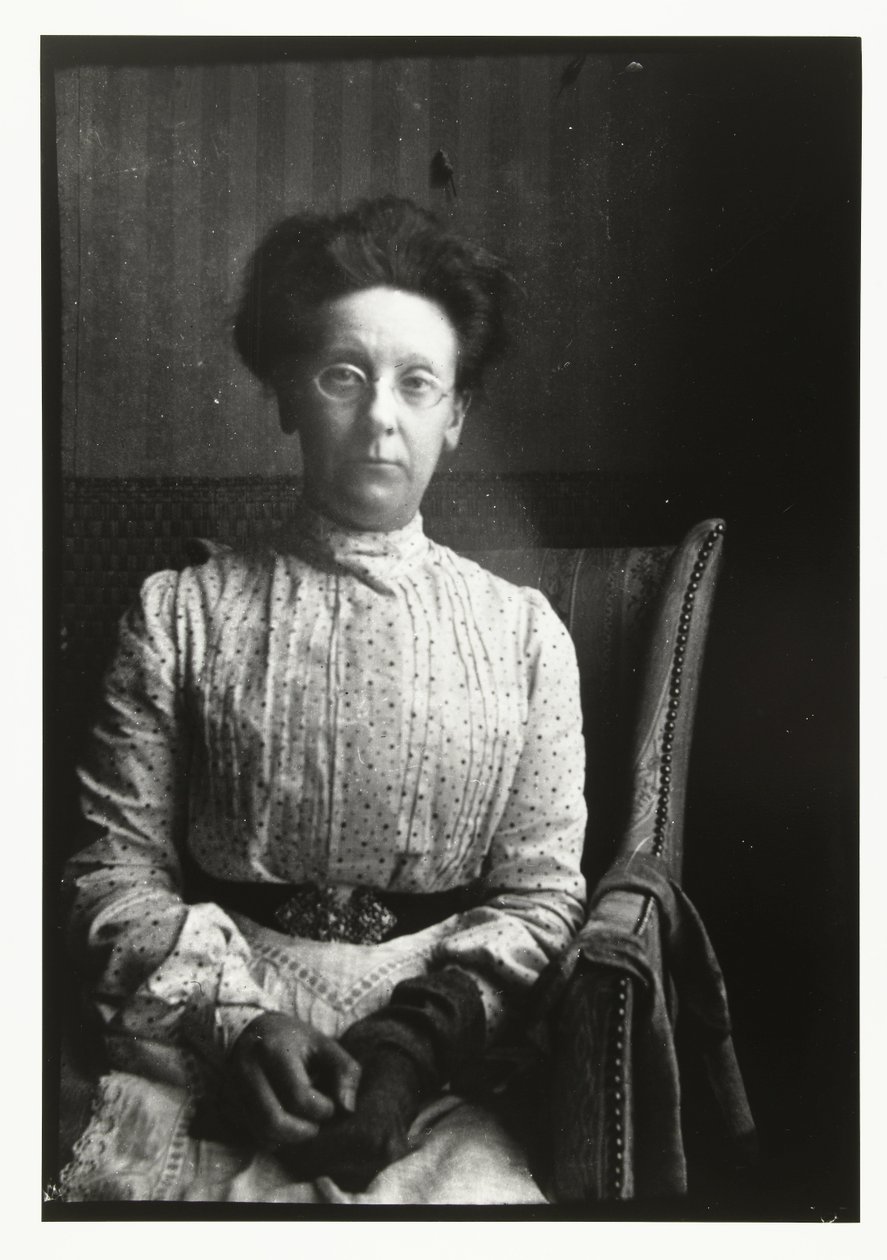 Ritratto di Margaretha Breitner, sorella del fotografo da George Hendrik Breitner
