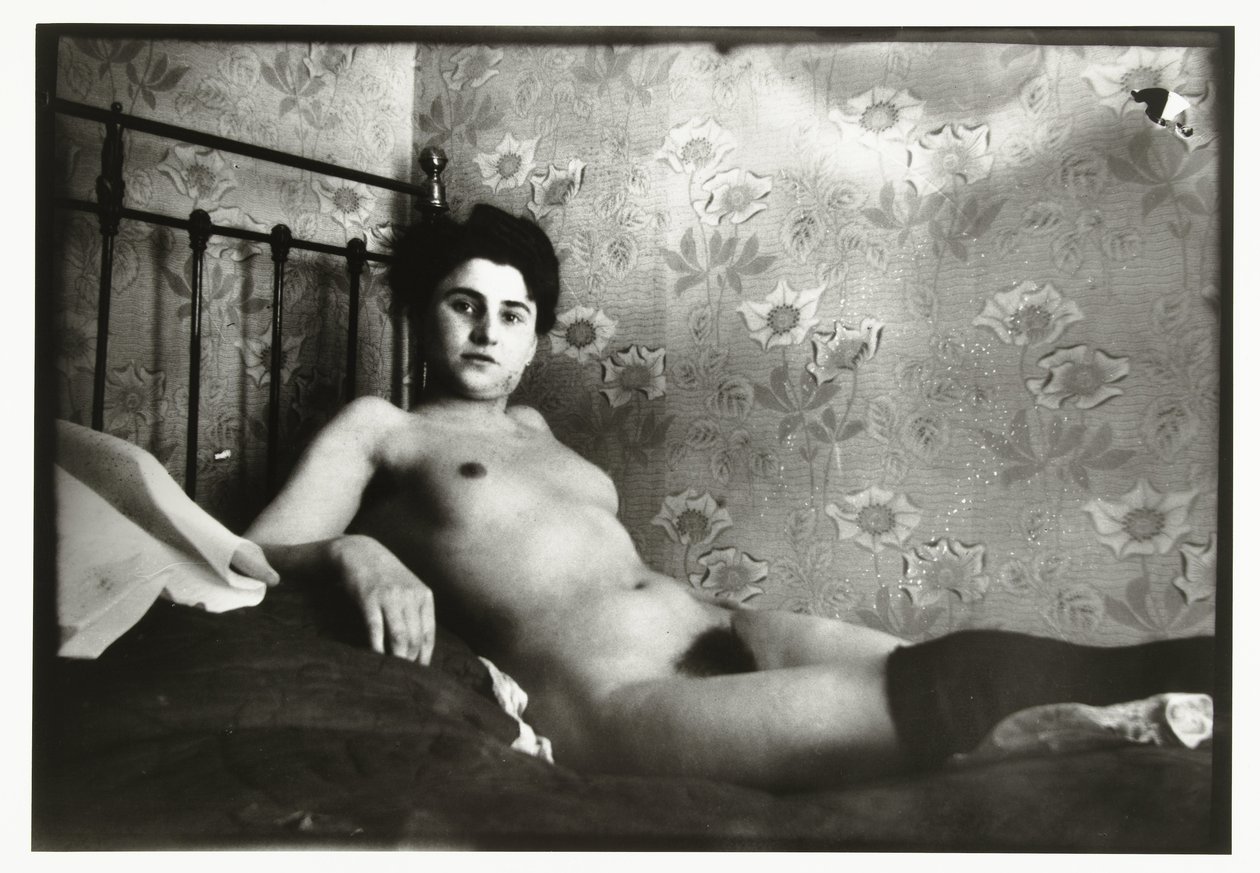 Ritratto di una donna nuda sdraiata da George Hendrik Breitner