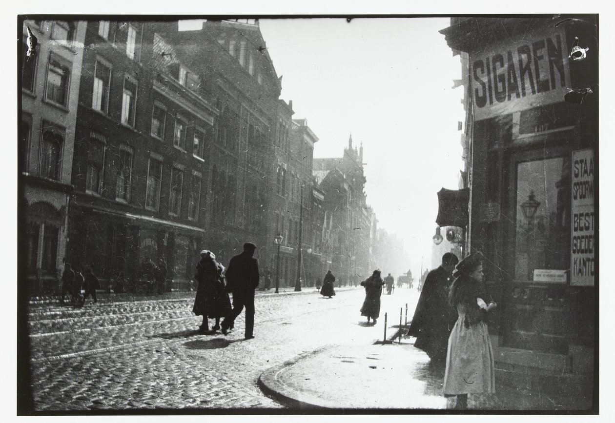 Veduta di strada a Rotterdam da George Hendrik Breitner