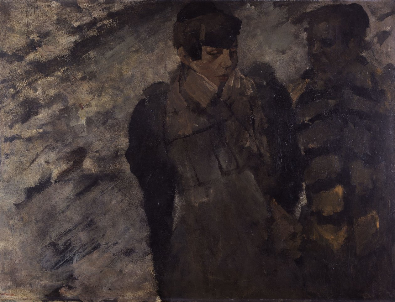 Inverno (Ragazze nella neve) da George Hendrik Breitner