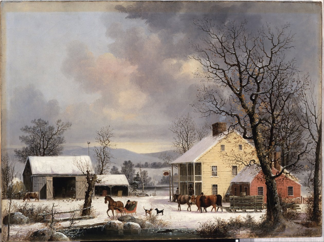 Inverno in campagna da George Henry Durrie