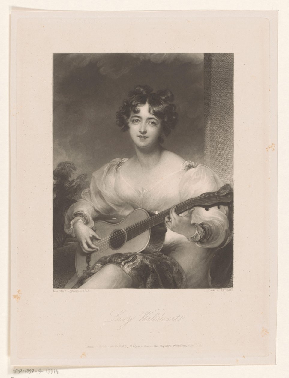 Ritratto di Elizabeth Black da George Henry Phillips