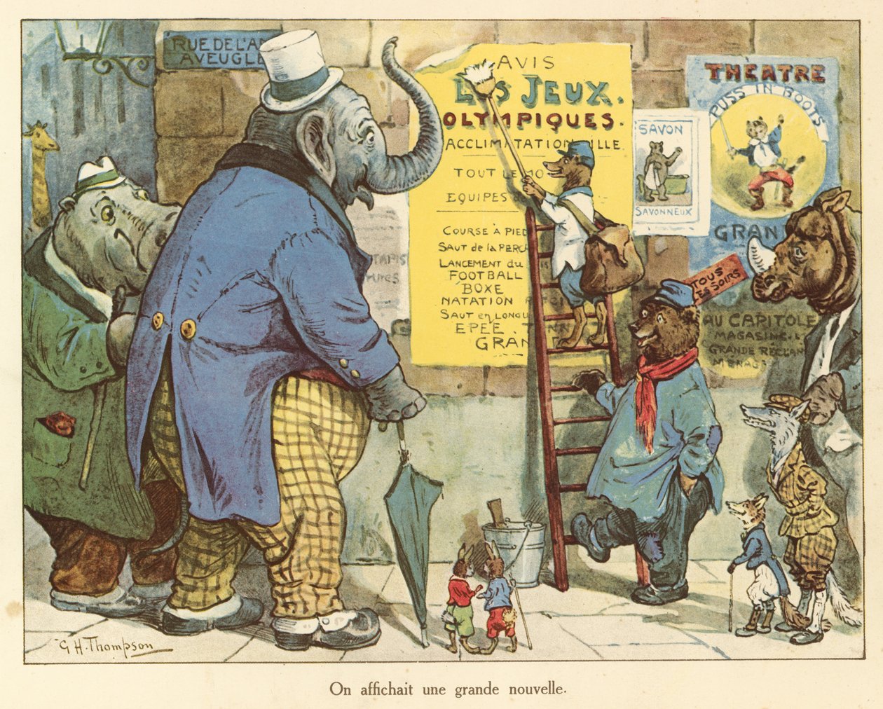 Abbiamo pubblicato alcune grandi novità (litografia a colori) da George Henry Thompson