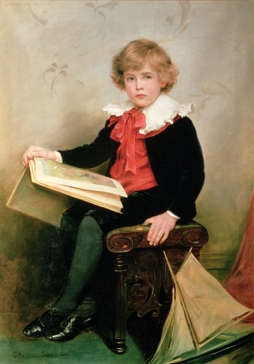 Ritratto di Norman Stewart Davies da George Hillyard Swinstead