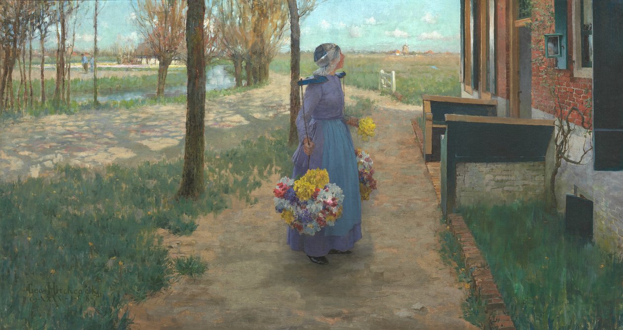 Fioraia in Olanda da George Hitchcock