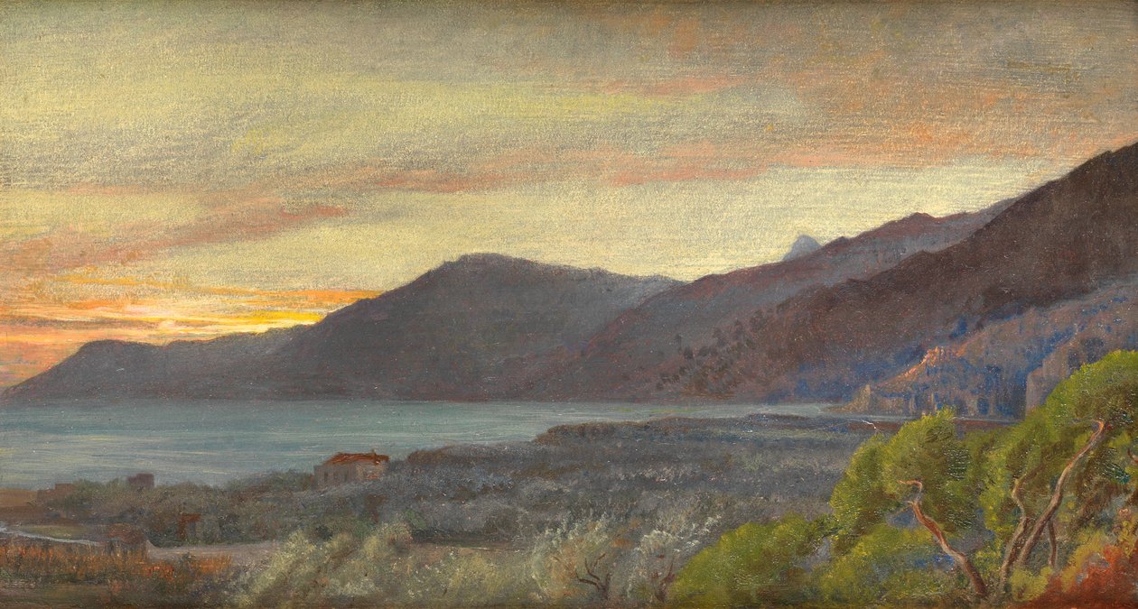 Vista da Bordighera, 1882 da George Howard