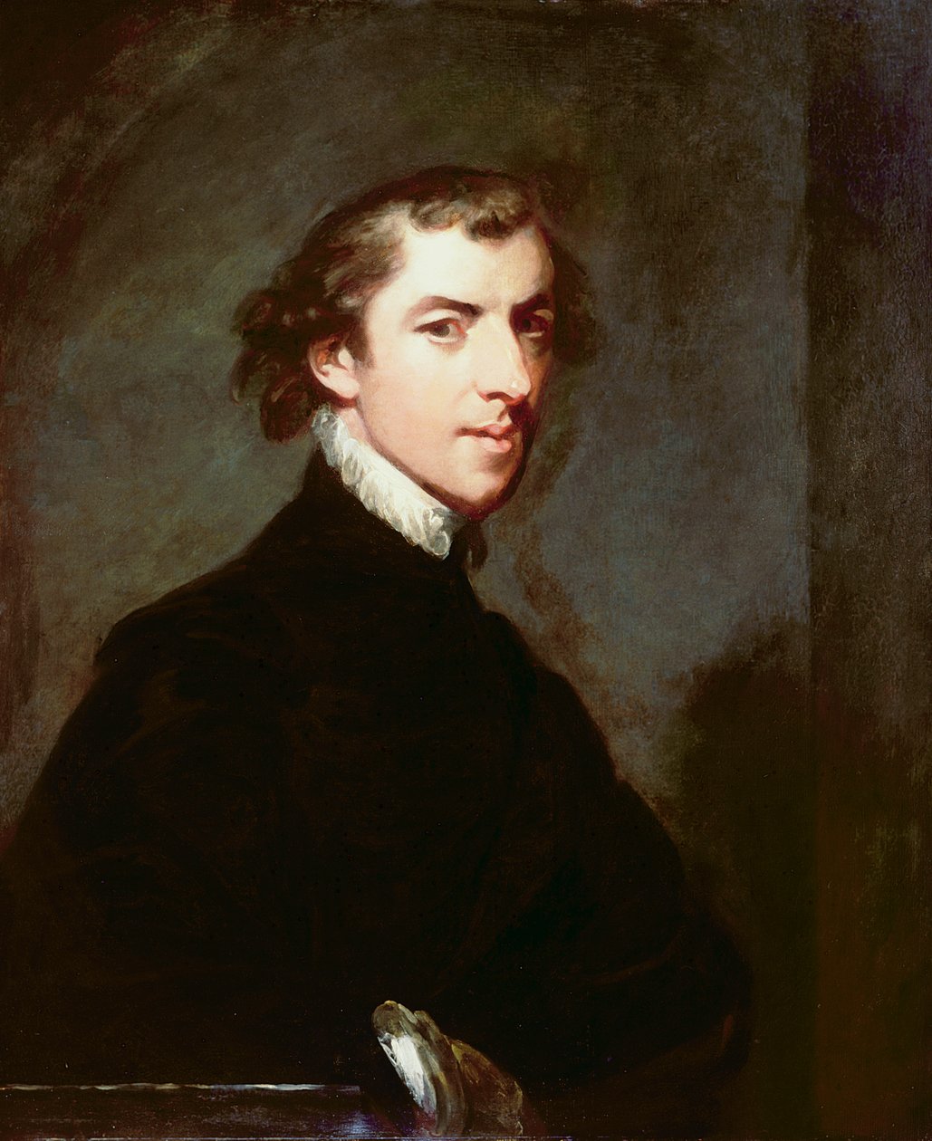 Autoritratto, c.1780 da George Huddesford