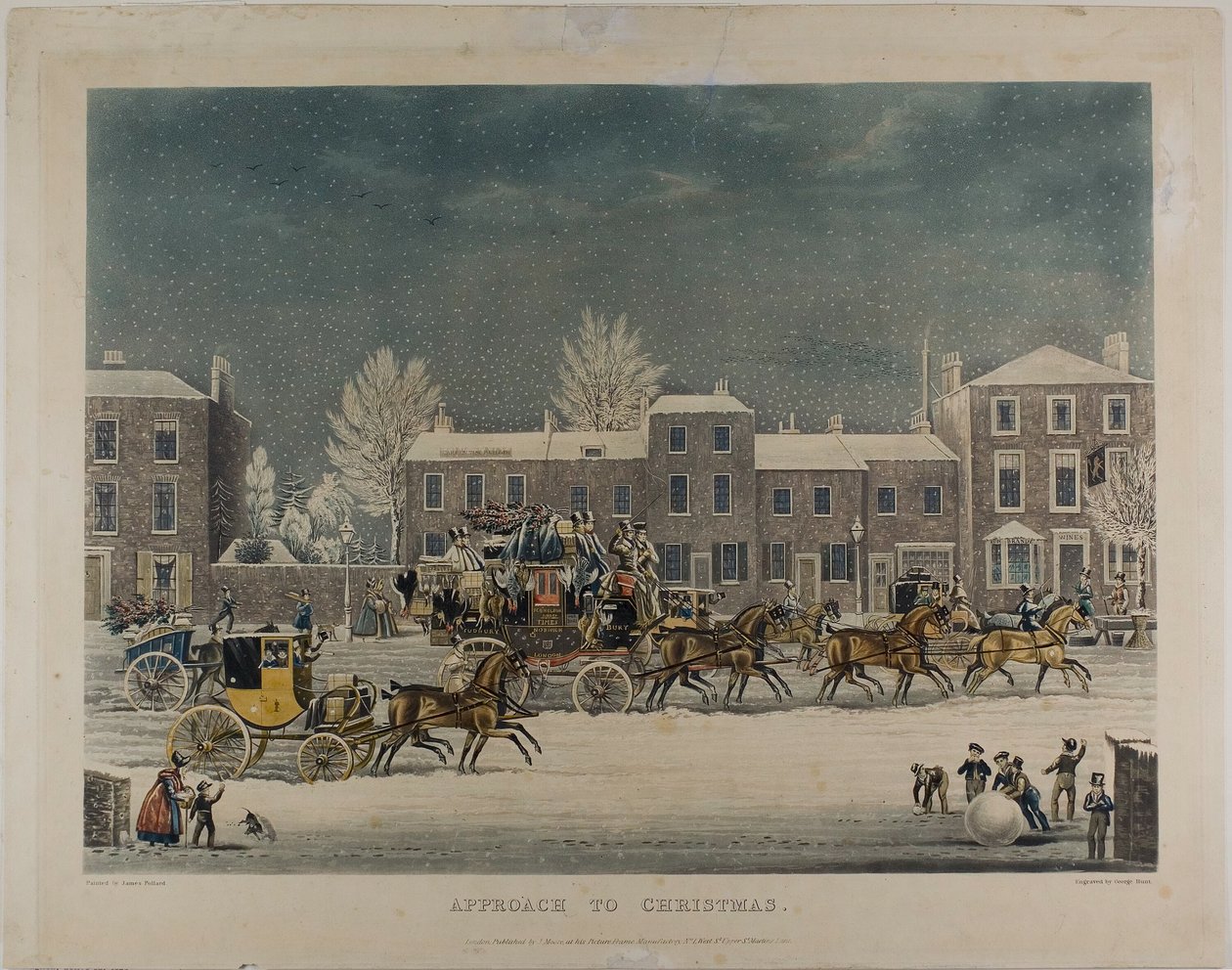 Avvicinamento al Natale da George Hunt