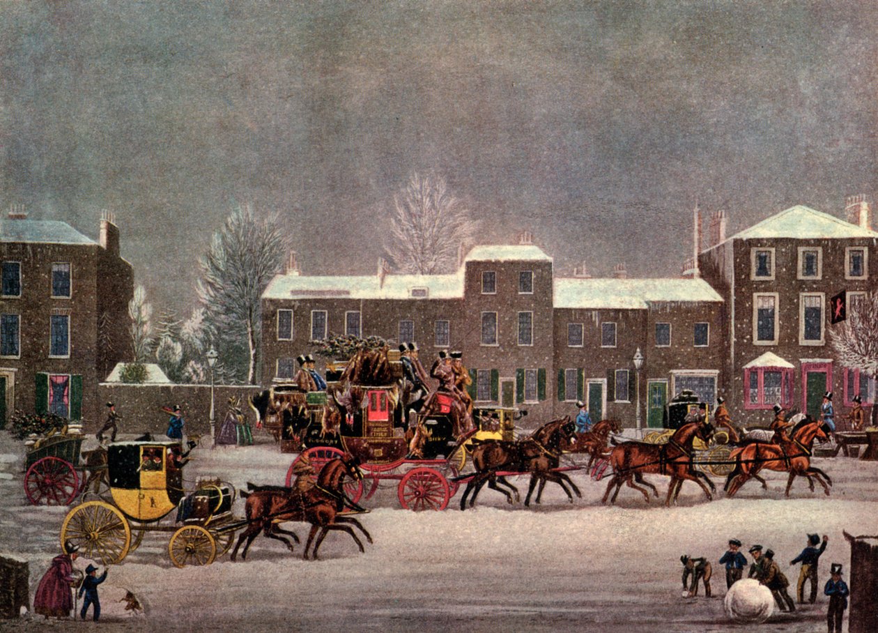 Avvicinamento al Natale da George Hunt