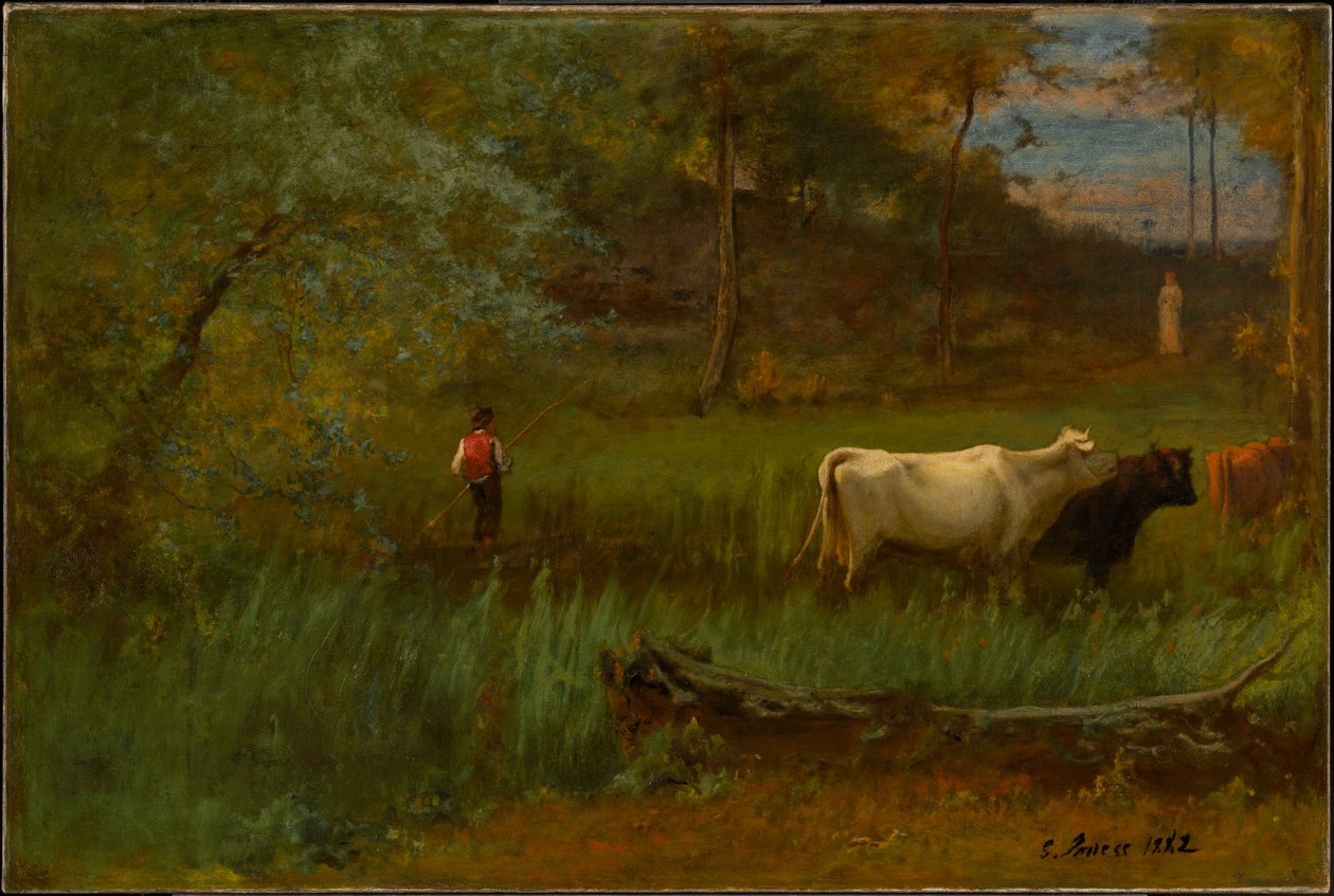 Una pastorale da George Inness