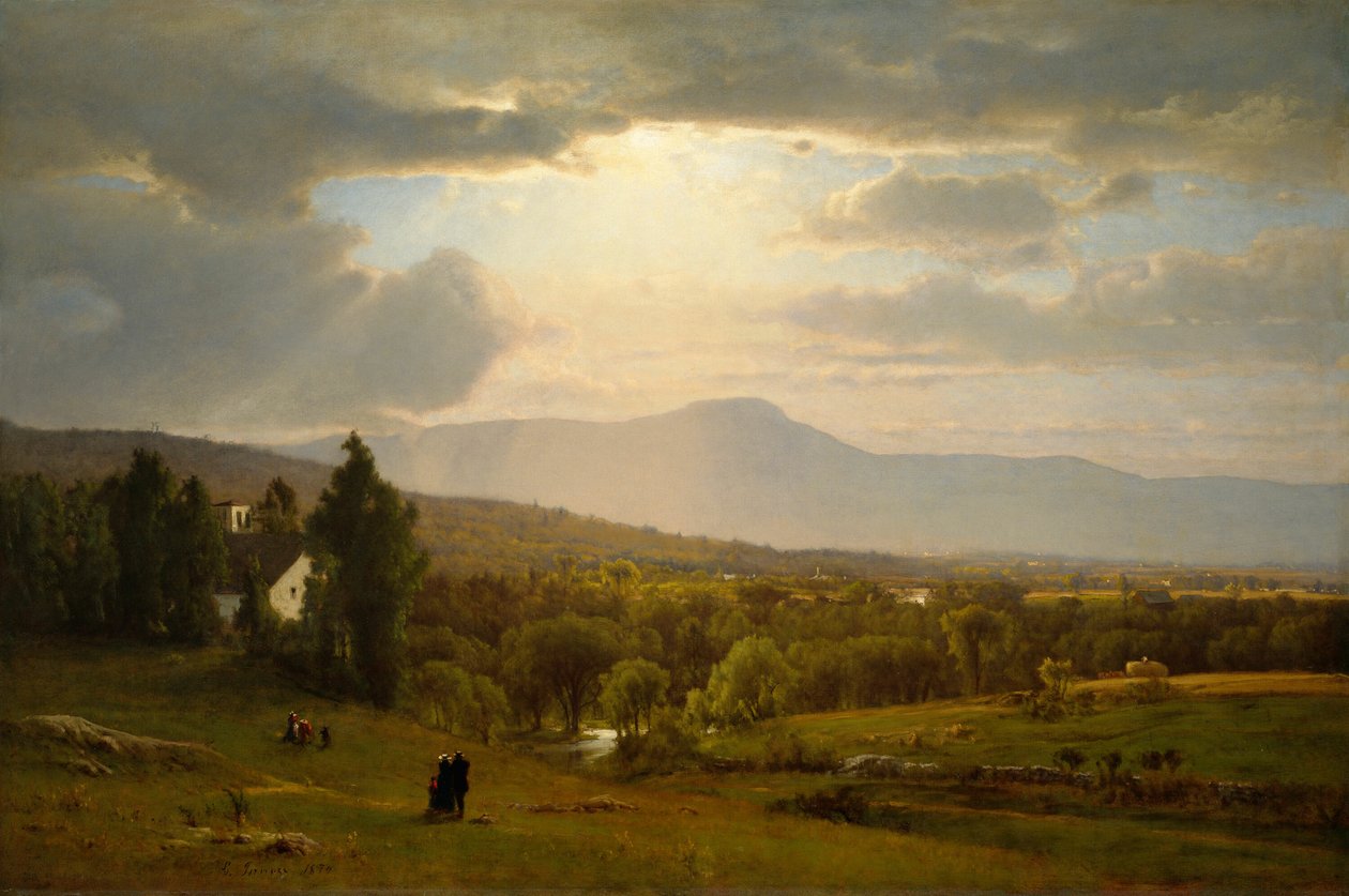 Monti Catskill, 1870 da George Inness