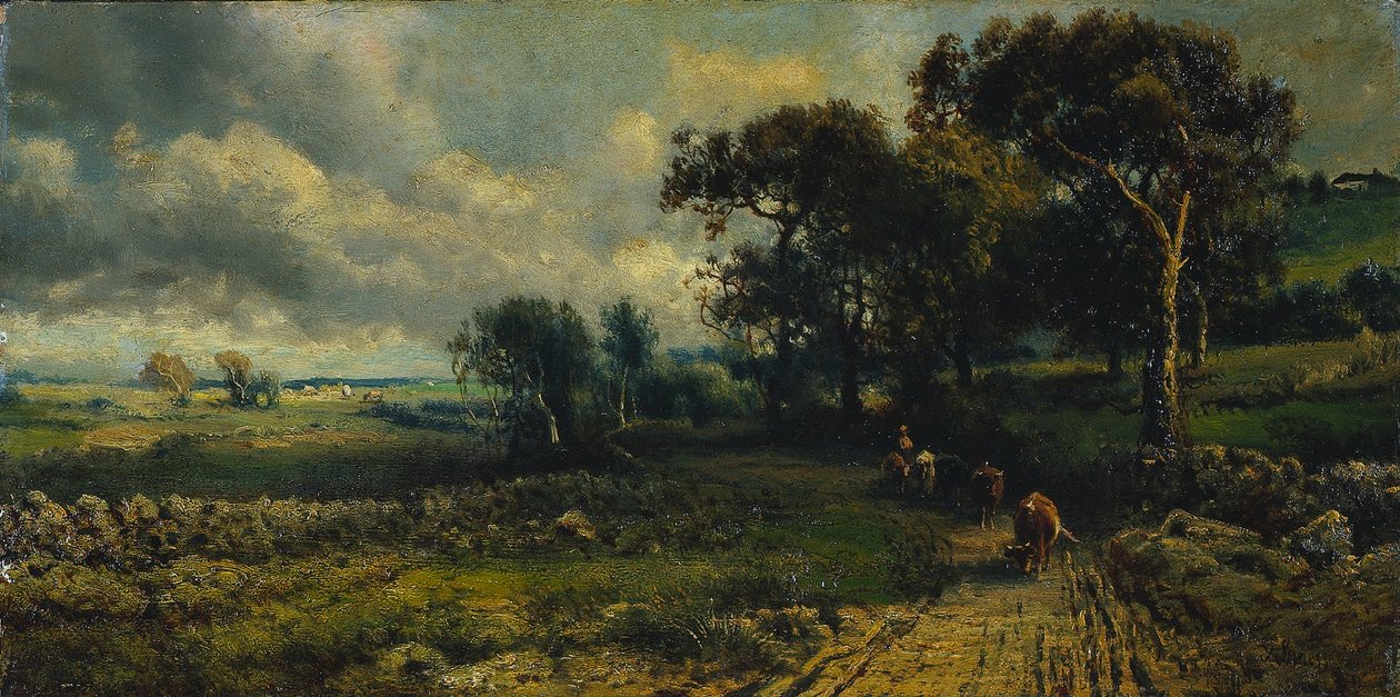Nuvole vaporose da George Inness