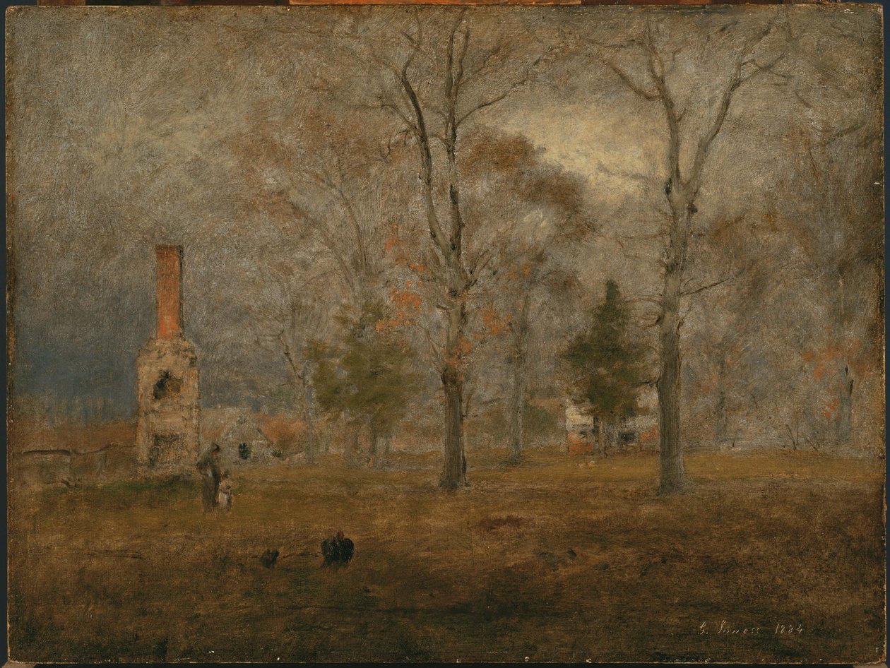Giorno grigio, Goochland da George Inness