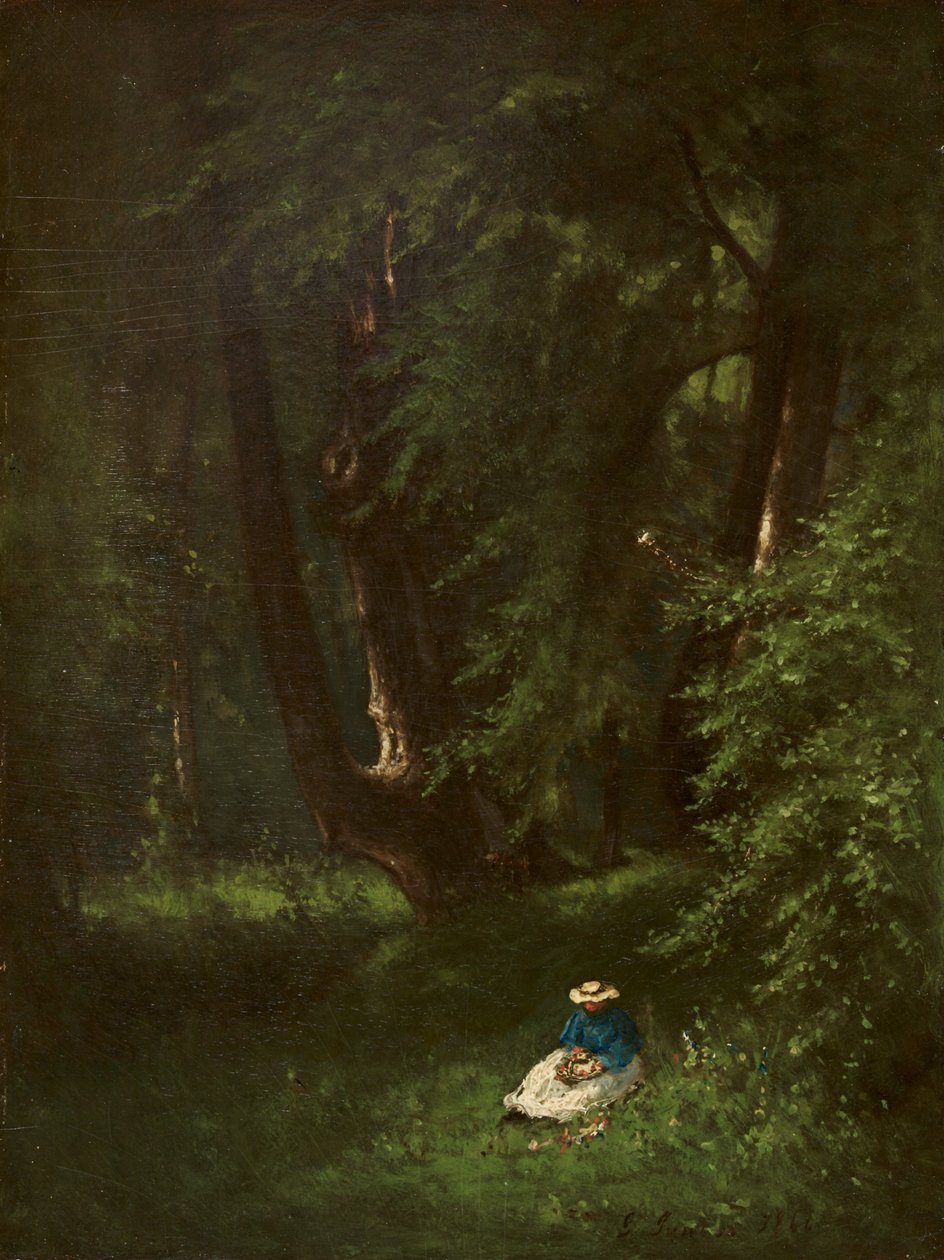 Nel bosco da George Inness
