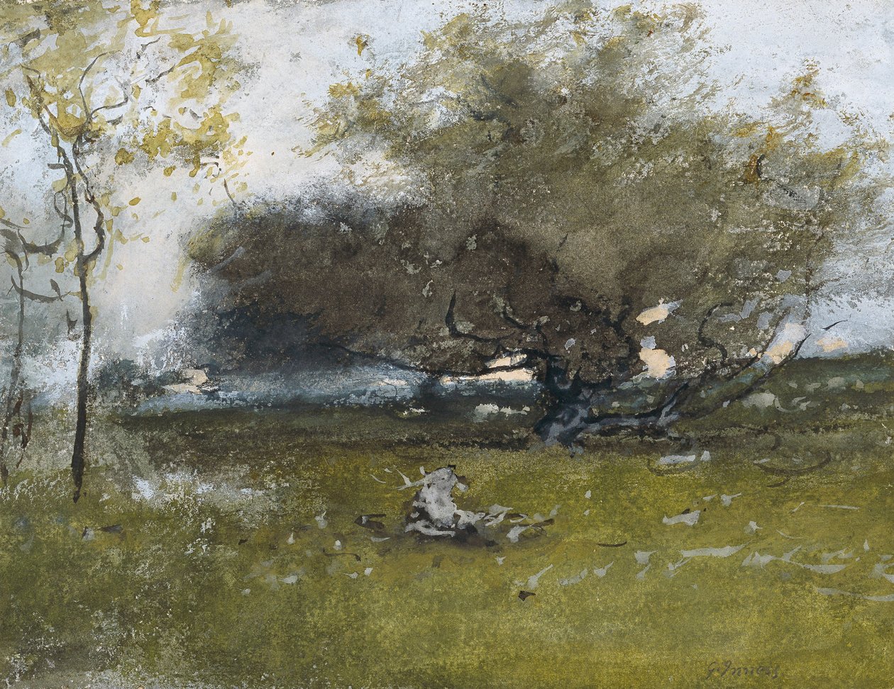 Vecchi meli  da George Inness