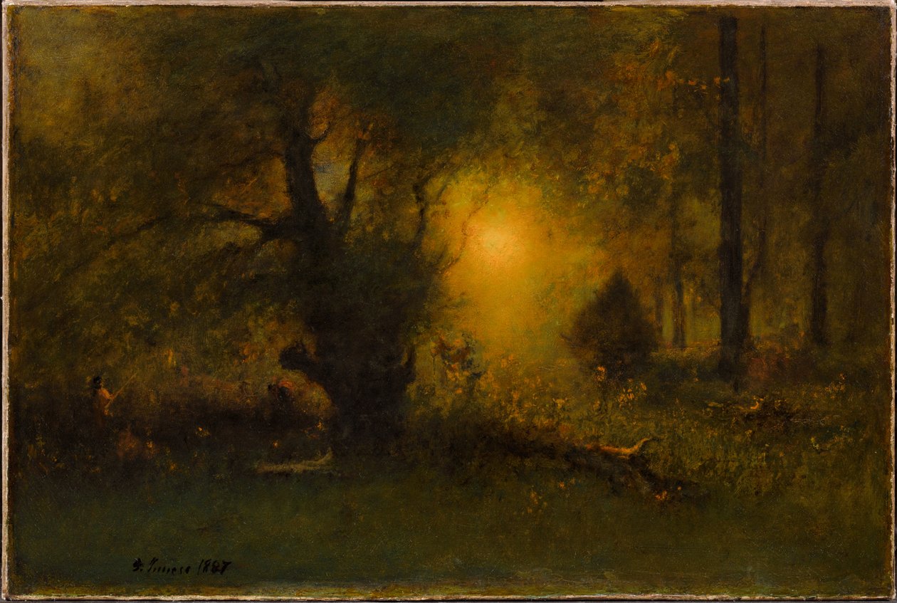 Alba nel bosco da George Inness