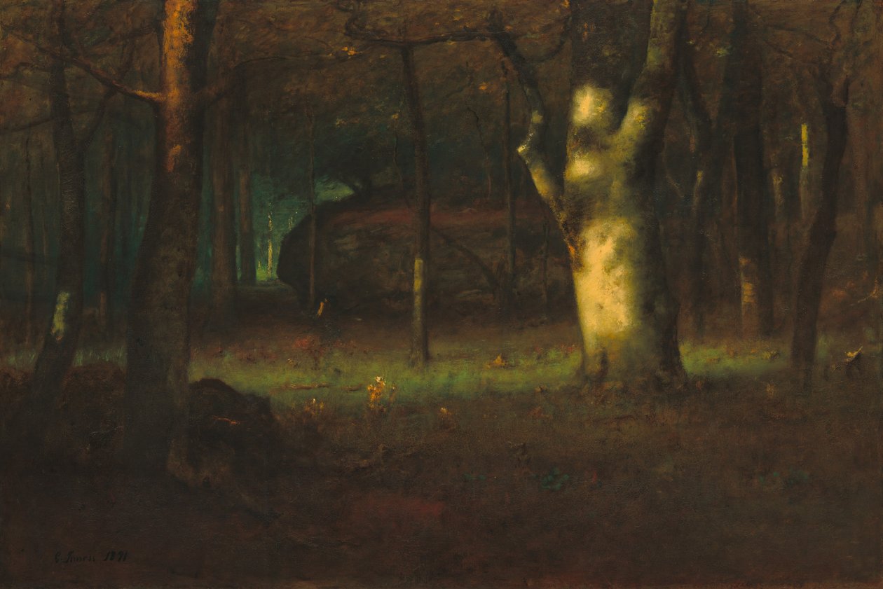 Tramonto nel Bosco da George Inness