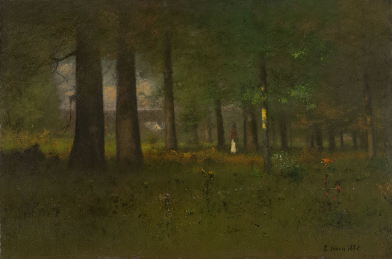 Ai margini della foresta da George Inness