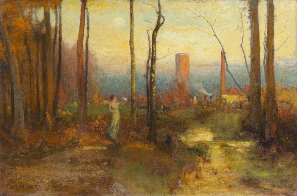Il ruscello del mulino, Montclair, New Jersey da George Inness