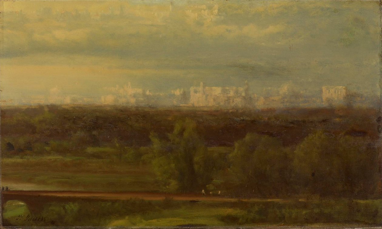 Paesaggio visionario da George Inness
