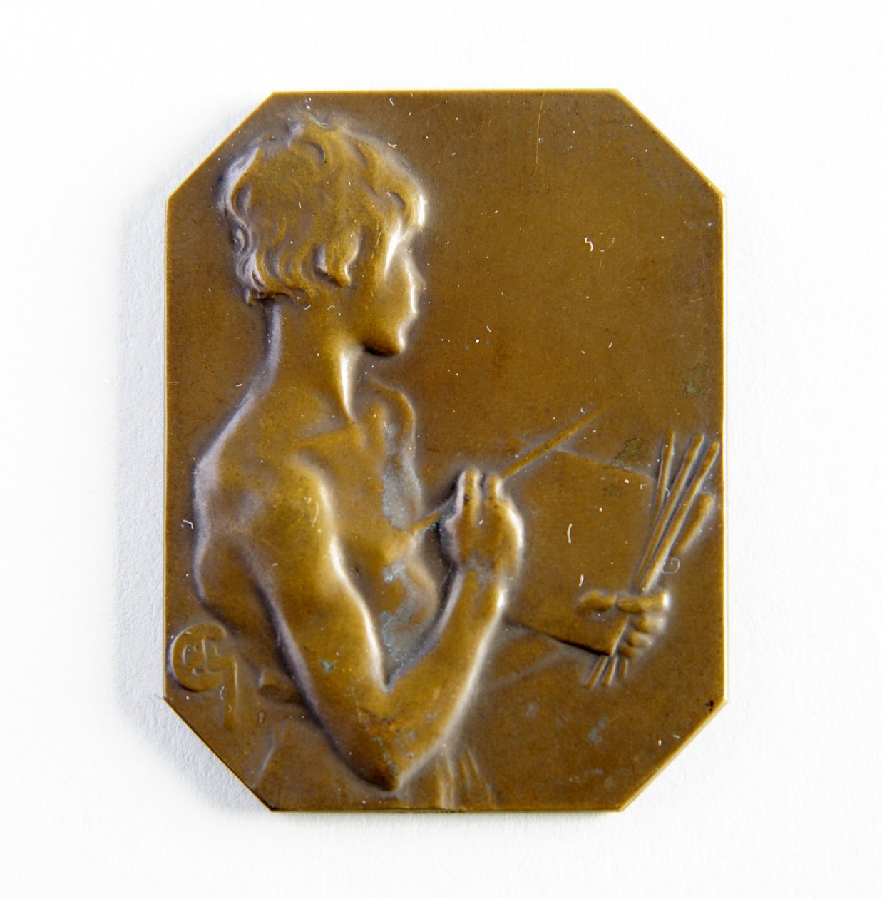 Placca ottagonale da George James Frampton