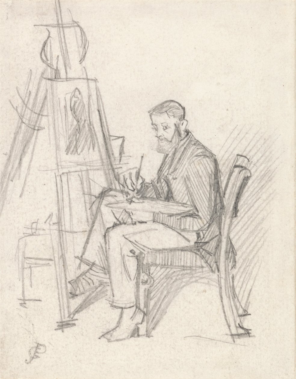 Autoritratto da George John Pinwell