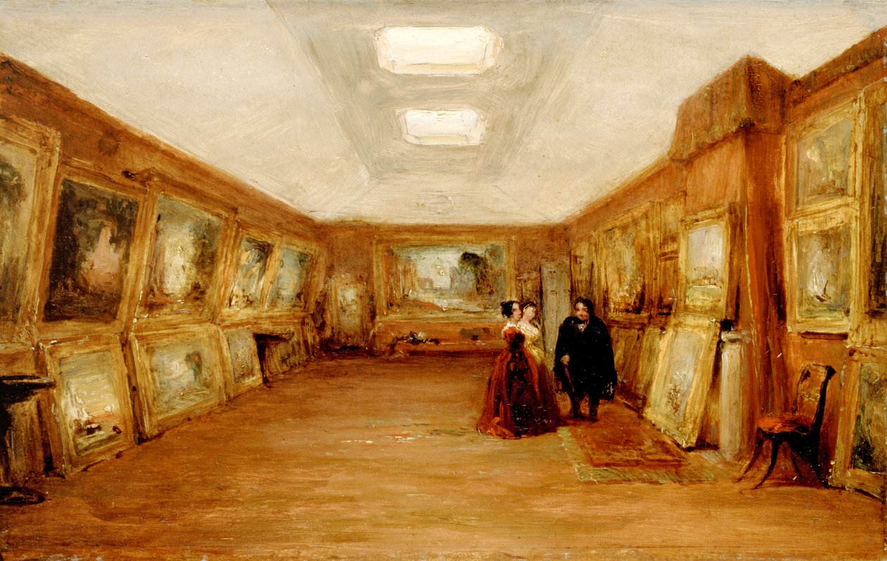 Interno della galleria di Turner: l