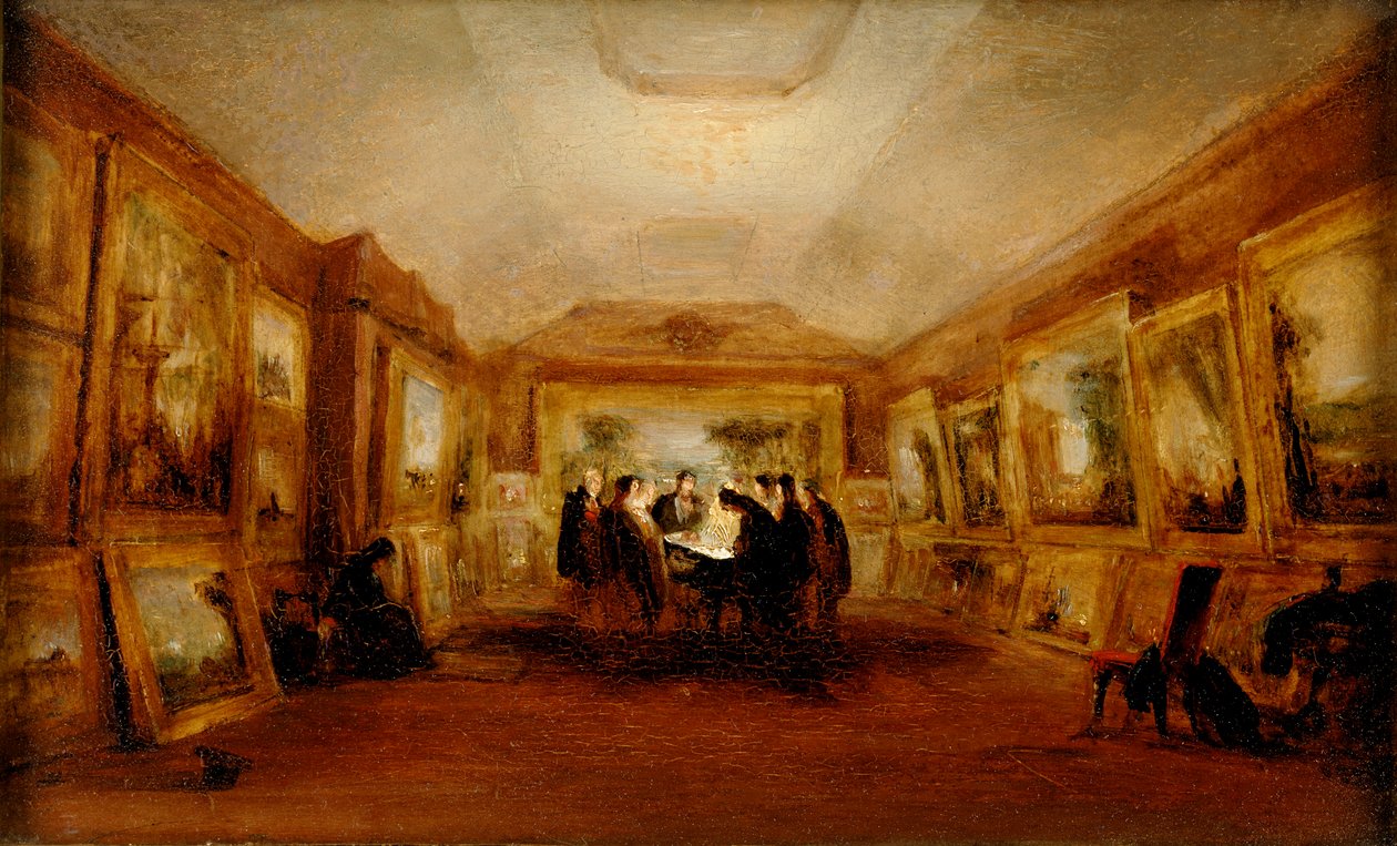 Il Corpo di Turner in Stato, 29 Dicembre 1851, post 1851 da George Jones