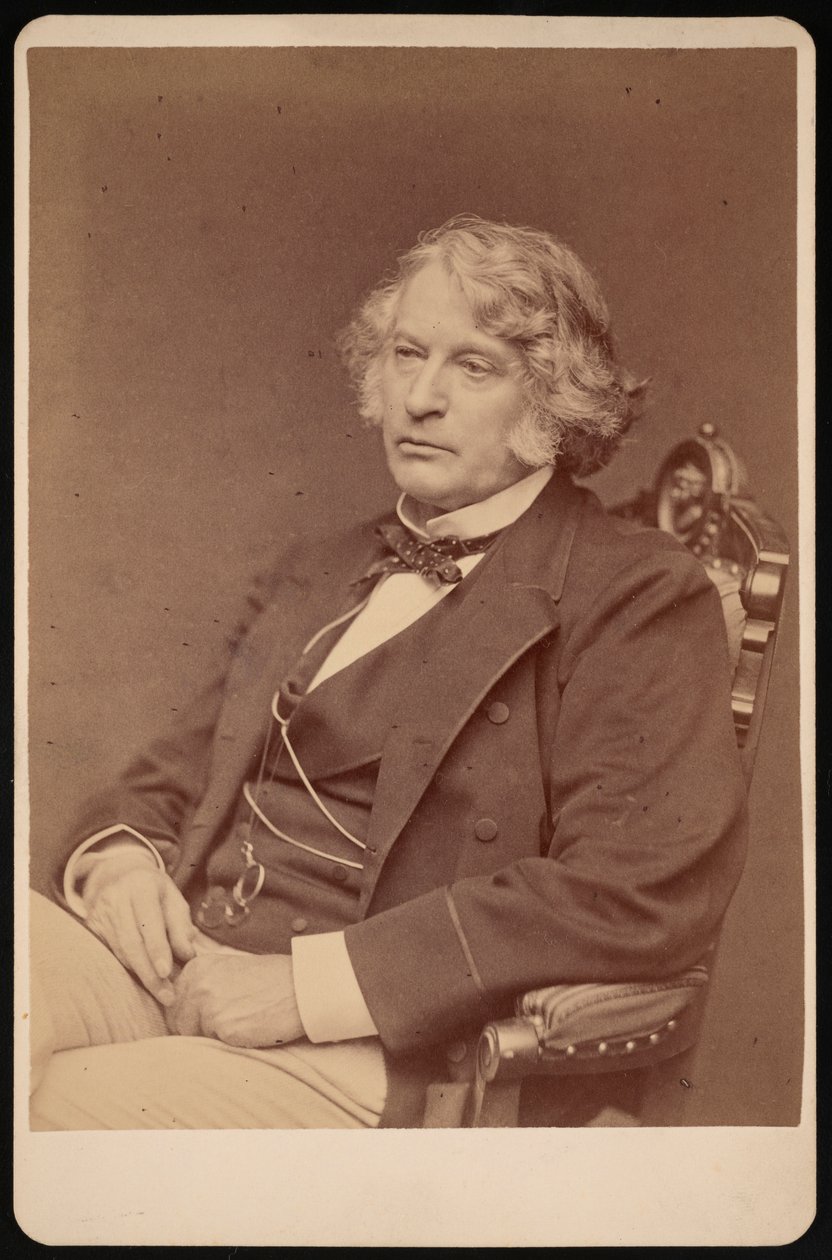 Ritratto di Charles Sumner 1811-1874, prima del 1874 da George K Warren