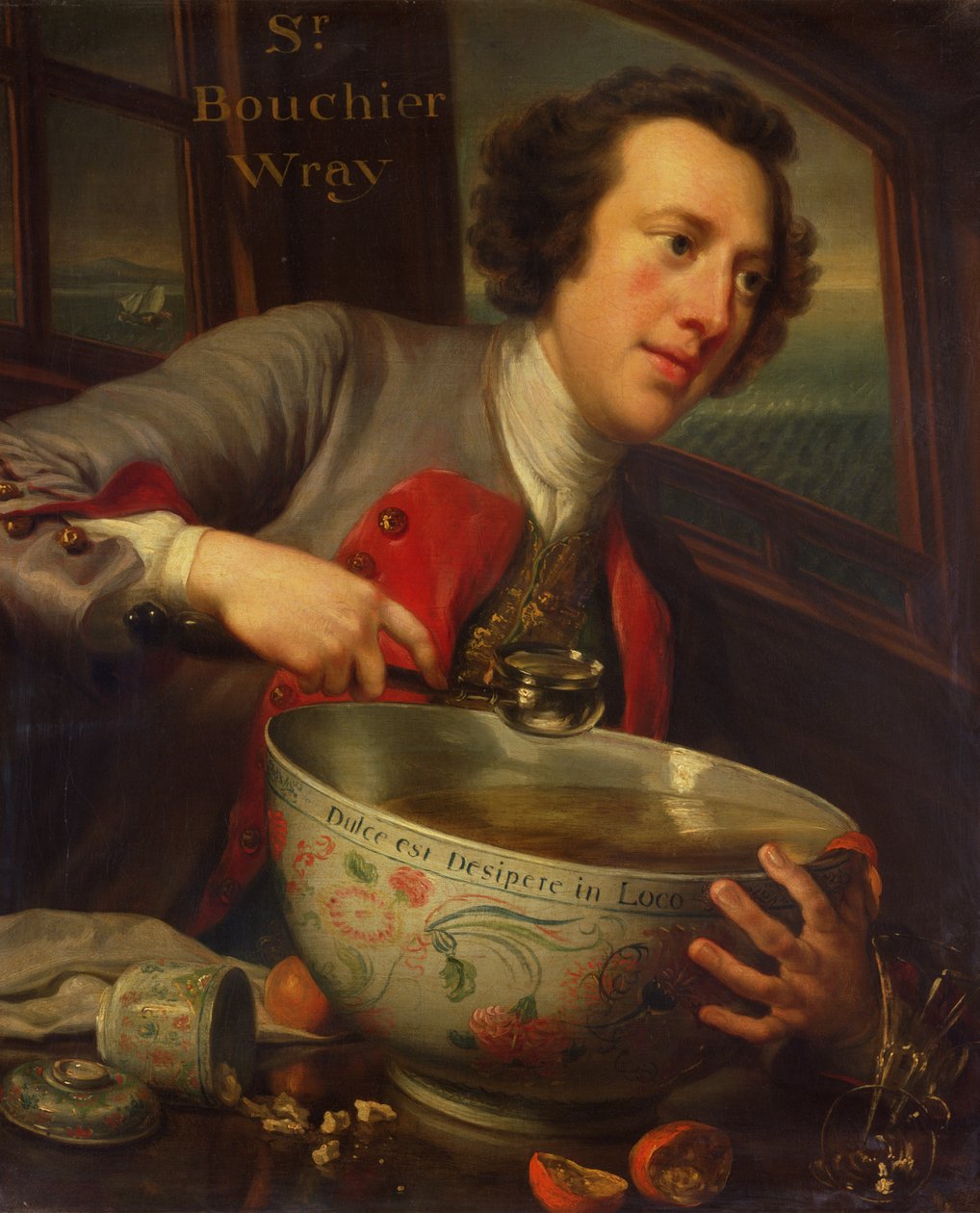 Sir Bouchier Wrey, 1744 da George Knapton