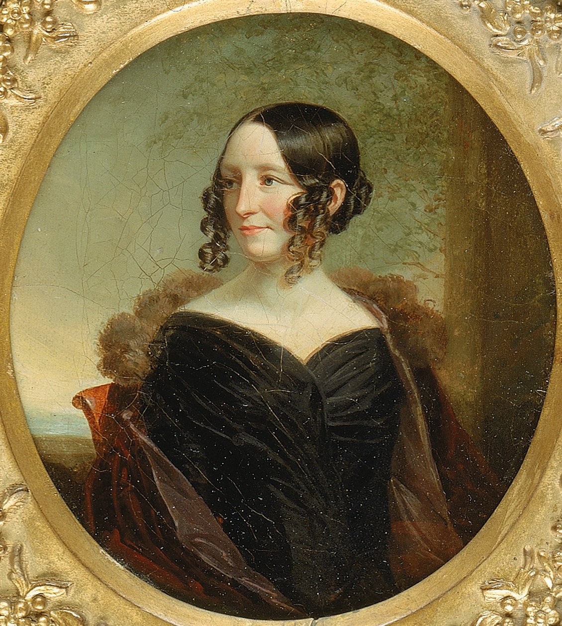 Ritratto di una signora di New York, ca. 1840 da George Linen