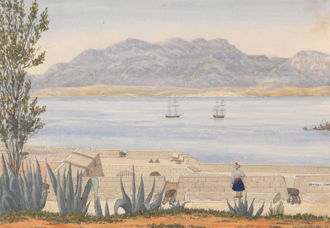 Algeciras da Gibilterra da George Lothian Hall