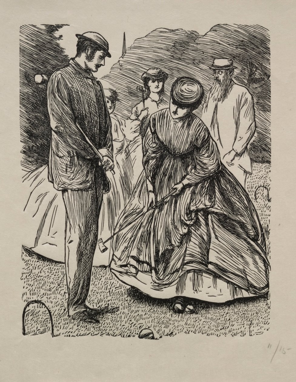 Come non giocare, 1865 da George Louis Palmella Busson Du Maurier