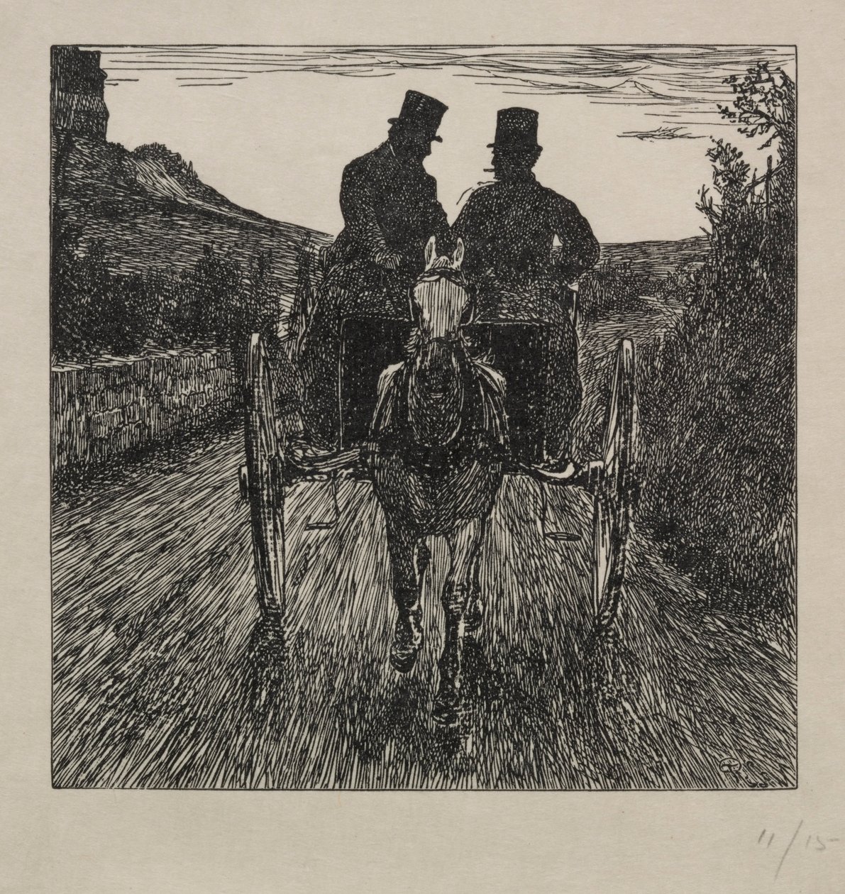 Perché i Pifflers hanno perso la loro partita di ritorno, 1865 da George Louis Palmella Busson Du Maurier