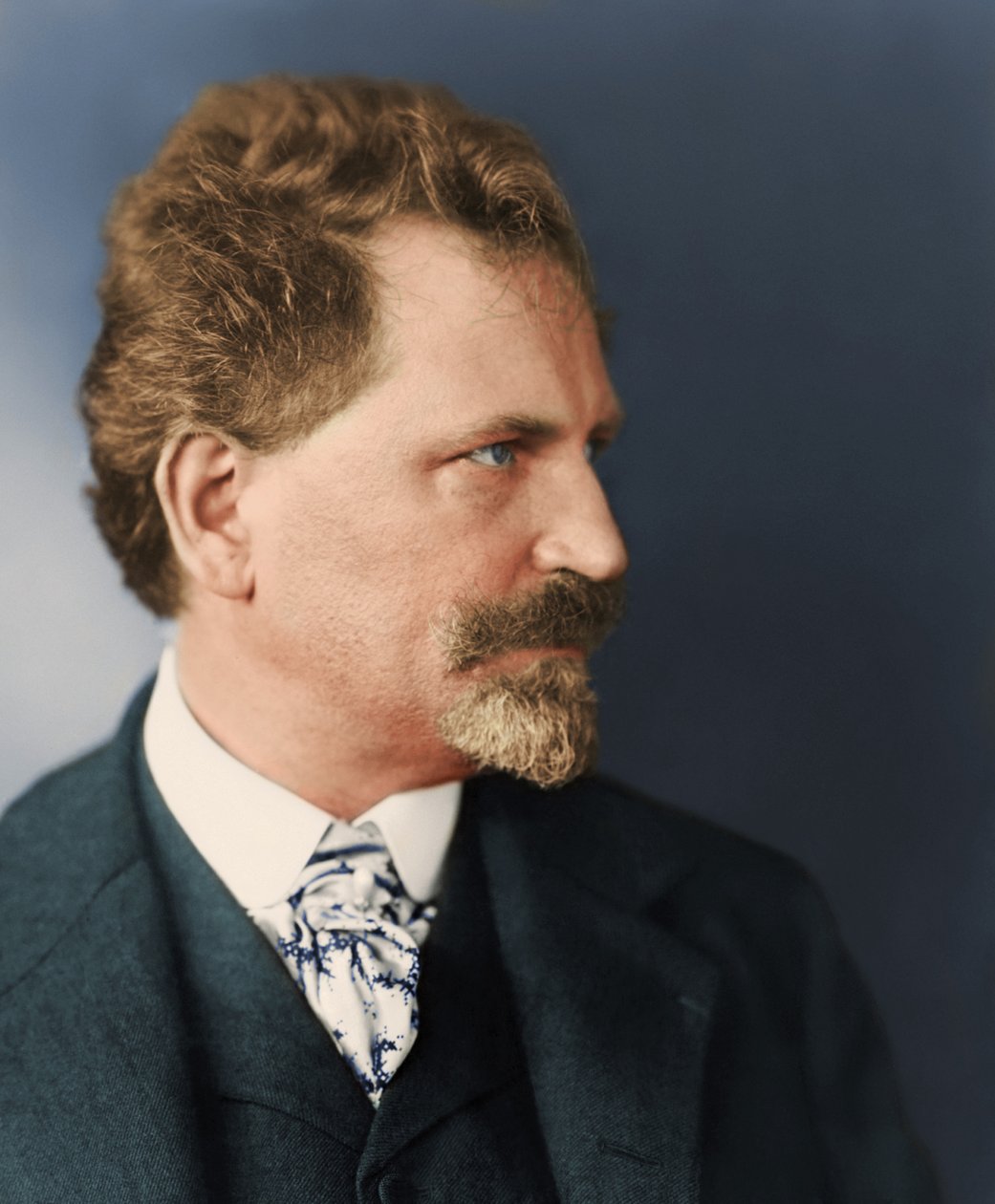 Ritratto di Alfons Mucha da Bartolome Esteban and studio Murillo